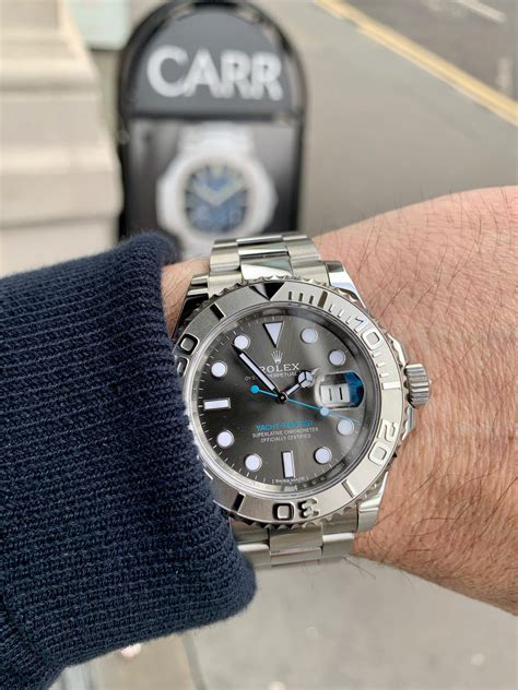 rolex yacht master 40 platin|Rolex Yacht-Master 40 for sale.